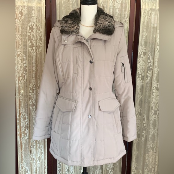 croft & barrow Jackets & Blazers - WOMEN’S CROFT & BARROW QUILTED WINTER COAT - SZ MEDIUM